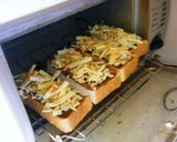 お好み焼き風トースト作り方5写真