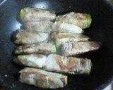 さつまいもの豚肉巻き作り方3写真