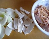 くせになる♪野菜たまごスパゲティー♪作り方1写真