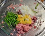 お弁当に！大葉入りつくね作り方5写真
