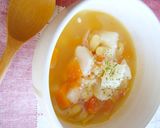 食べるスープ☆かぶとお豆のミネストローネ作り方8写真