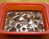 ★シリコンスチーマーde濃チョコケーキ★作り方4写真