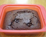 ★シリコンスチーマーde濃チョコケーキ★作り方5写真