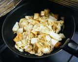 厚揚げと白菜の中華風炒め煮作り方4写真