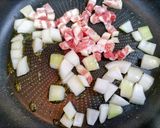 簡単昼食!ズッキーニのカルボナーラパスタ作り方6写真