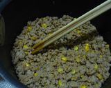 里芋とキャベツの挽肉サラダ作り方3写真