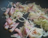 ベーコンの♪クリームパスタ作り方1写真