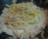 ベーコンの♪クリームパスタ作り方4写真