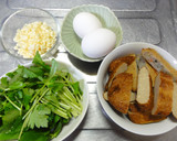 さつま揚げと三つ葉の玉子とじ作り方1写真