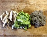 白菜と豚ひき肉のとろぉ～りスープ作り方1写真