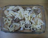 じゃがいも、舞茸、チーズで1品作り方4写真