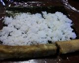 牛蒡サラダロールと牛蒡卵ロール★巻き寿司作り方1写真