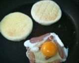 ★ソーセージエッグマフィン★朝食に★作り方3写真