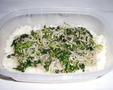ランチに菊菜ちりめんサンドを持って行こう作り方7写真