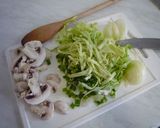 野菜もたっぷりベーコンエッグ丼作り方1写真