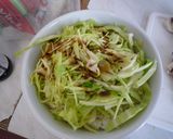 野菜もたっぷりベーコンエッグ丼作り方6写真