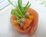 【1個約85kcal】秋鮭の野菜ロール作り方6写真