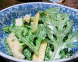 春菊とちくわの☆フレッシュサラダ☆作り方5写真
