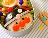 ＊キャラ弁＊　バイキン頭巾なアンパンマン作り方6写真
