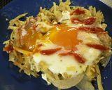 じゃがいもと玉ねぎで簡単♪卵の巣ごもり作り方6写真