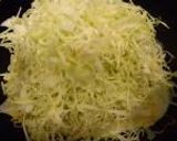 食パン☆納豆キャベツのオープンサンド作り方4写真