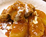 チキンと大根のトマト煮込み作り方9写真