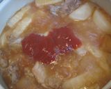 チキンと大根のトマト煮込み作り方7写真