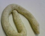 バーガー用編み込みバンズ成形!作り方3写真