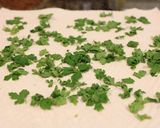 ☆イタリアンパセリの保存にドライパセリ☆作り方3写真