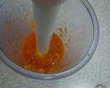 ✿柿たっぷりロールケーキ✿作り方3写真
