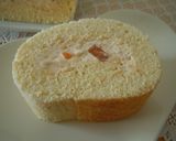 ✿柿たっぷりロールケーキ✿作り方11写真
