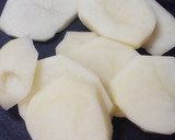 ほうれん草とじゃがいもの醤油マヨ焼き作り方1写真