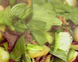 スタミナ♪牛肉とチンゲン菜の韓国風炒め作り方5写真