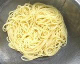 ニガナのトマトパスタ作り方2写真