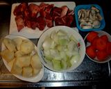 材料は油通し！大きな具のビーフシチュー作り方1写真