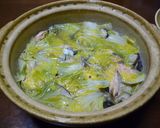 北海のスローフード☆鮭と白菜のバター鍋作り方8写真