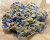 フライパンで大きなシンプル蒸し焼売作り方7写真