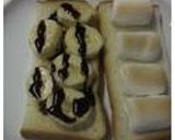 ♡Sweet♡チョコバナナきな粉トースト作り方6写真