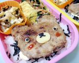 キャラ弁に！くまちゃん♪のつくね作り方9写真