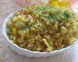 炊飯器で♡押し麦入りカレーピラフ作り方4写真