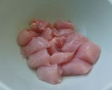 カリカリ鶏むね肉をポン酢でさっぱりと作り方1写真