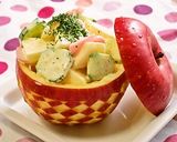 簡単❤シンプルnaりんごサラダ作り方6写真