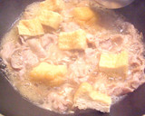 ＊豚肉と厚揚げのみぞれ煮＊作り方5写真
