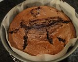 ﾎｯﾄｹｰｷﾐｯｸｽで☆簡単チョコケーキ作り方6写真