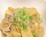 ＊豚肉と厚揚げのみぞれ煮＊作り方7写真