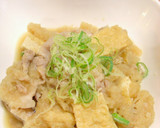 ＊豚肉と厚揚げのみぞれ煮＊作り方7写真