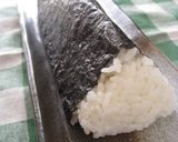簡単　クリスマスに♪　のり巻きツリー作り方3写真