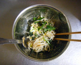ほうれん草ともやしの胡麻和え作り方4写真