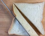 こどもの日🎏兜のトースト（サンドイッチ）作り方2写真