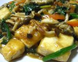 カキと豆腐うま煮no中華風作り方8写真
